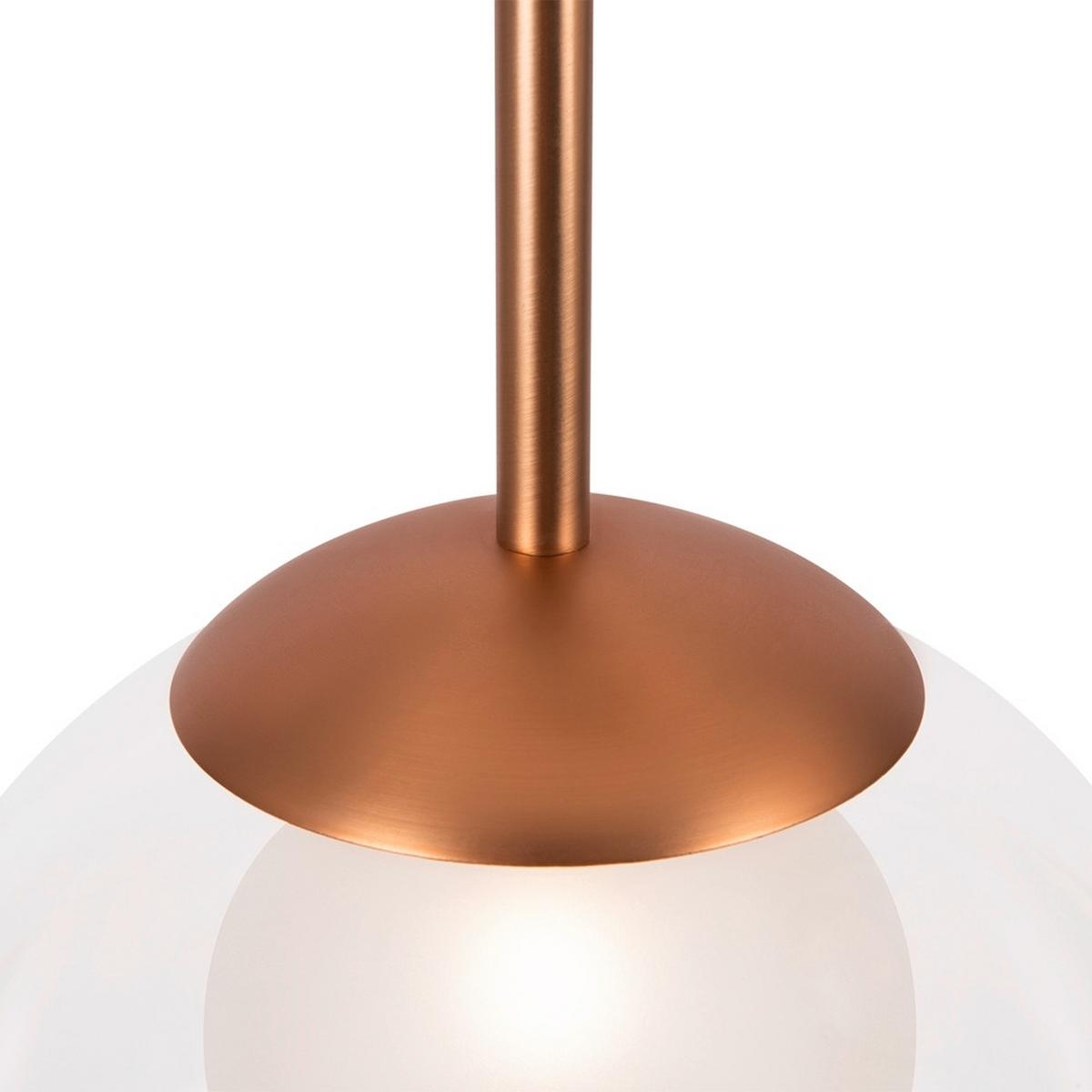 Pendelleuchte Basic Form Goldfarben max. 20 Watt - Goldfarben, Modern, Glas/Metall (40/64,1cm) - MAYTONI