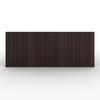 SÄNG DUNA - mörkbrun, Modern, trä (180/200cm) - Bessagi Home