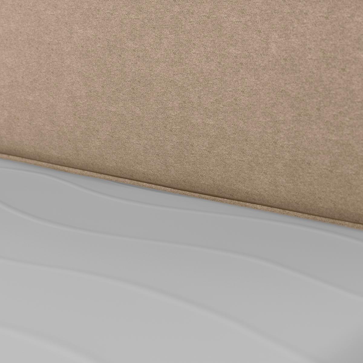 Boxspringbett Kyoto ca. 180x200 cm Naturfarben - Schwarz/Naturfarben, MODERN, Karton/Holzwerkstoff (180/200cm) - MID.YOU