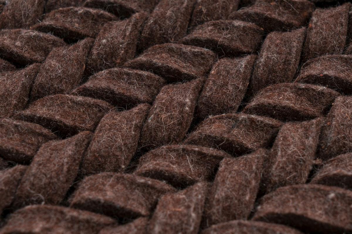 FLACHWEBETEPPICH ROBBIE 125 BRAUN - Braun, Konventionell, Textil (80/150cm) - Kayoom