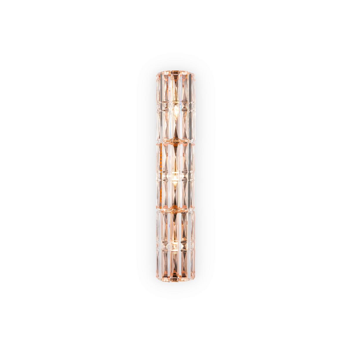 Wandleuchte Facet Goldfarben max. 60 Watt - Transparent/Goldfarben, Trend, Glas/Metall (13/10/75,2cm) - MAYTONI
