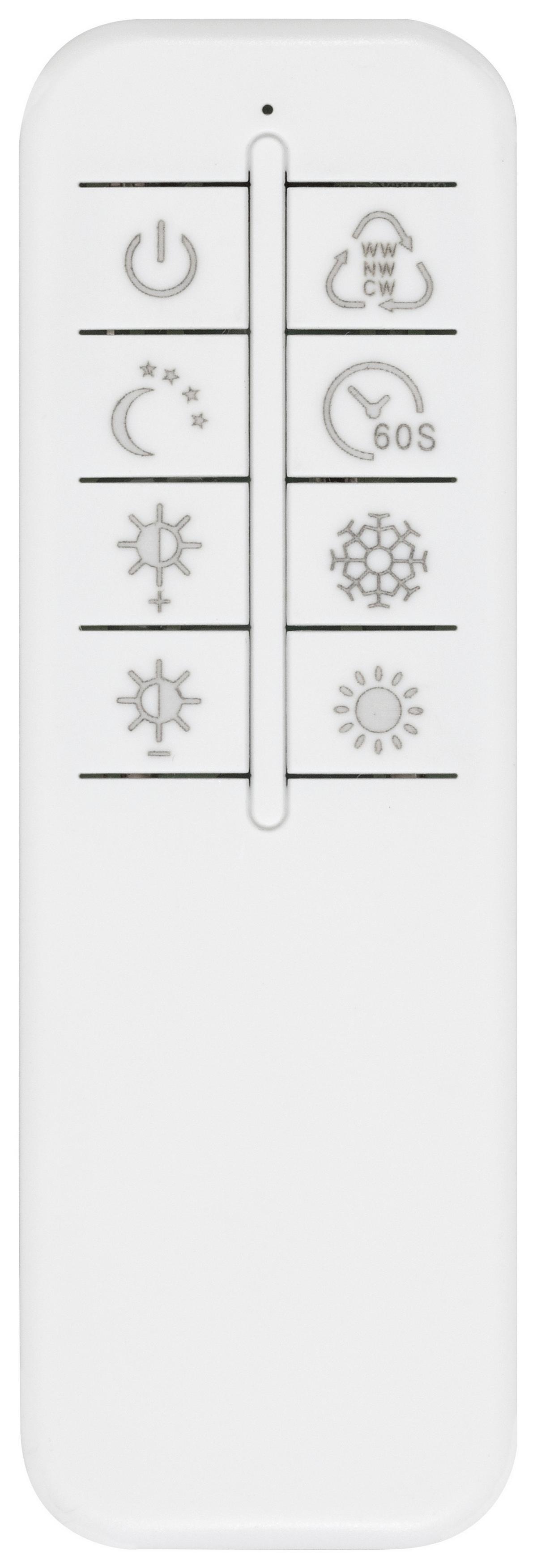 LAMPA SUFITOWA LED 3761015 - czarny, Design, tworzywo sztuczne/metal (119,5/27,5/10cm)