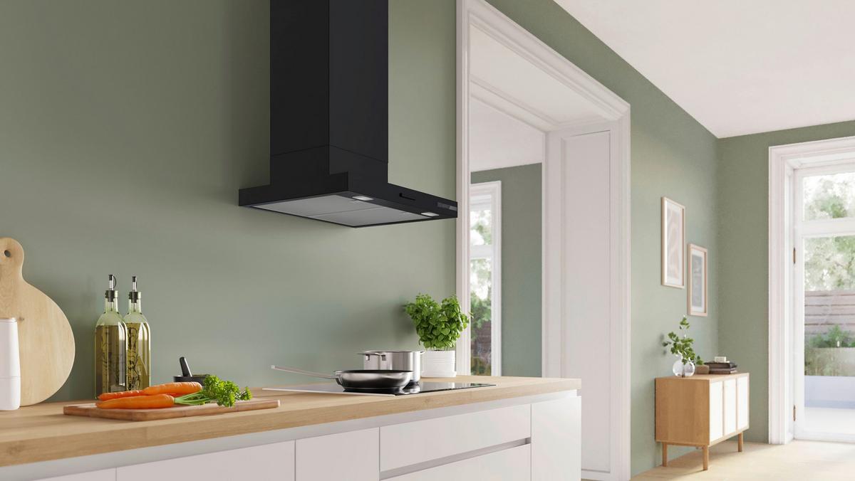 Dunstabzugshaube DWB65CC65 - Schwarz, MODERN, Metall (59,8/89,5/50cm) - Bosch