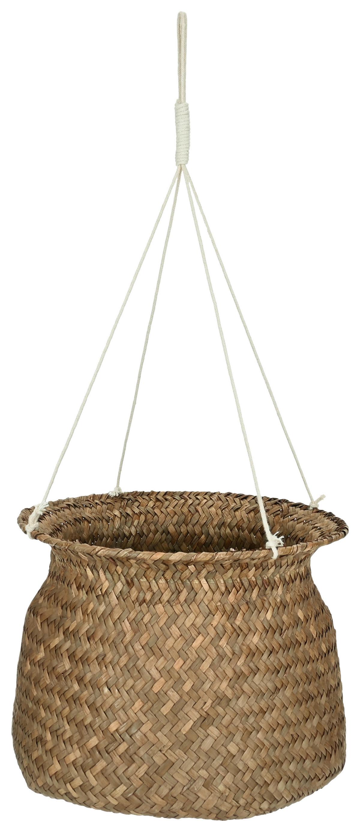 Korb Wally Naturfarben - Naturfarben, MODERN, Naturmaterialien/Textil (23/17cm) - Modern Living