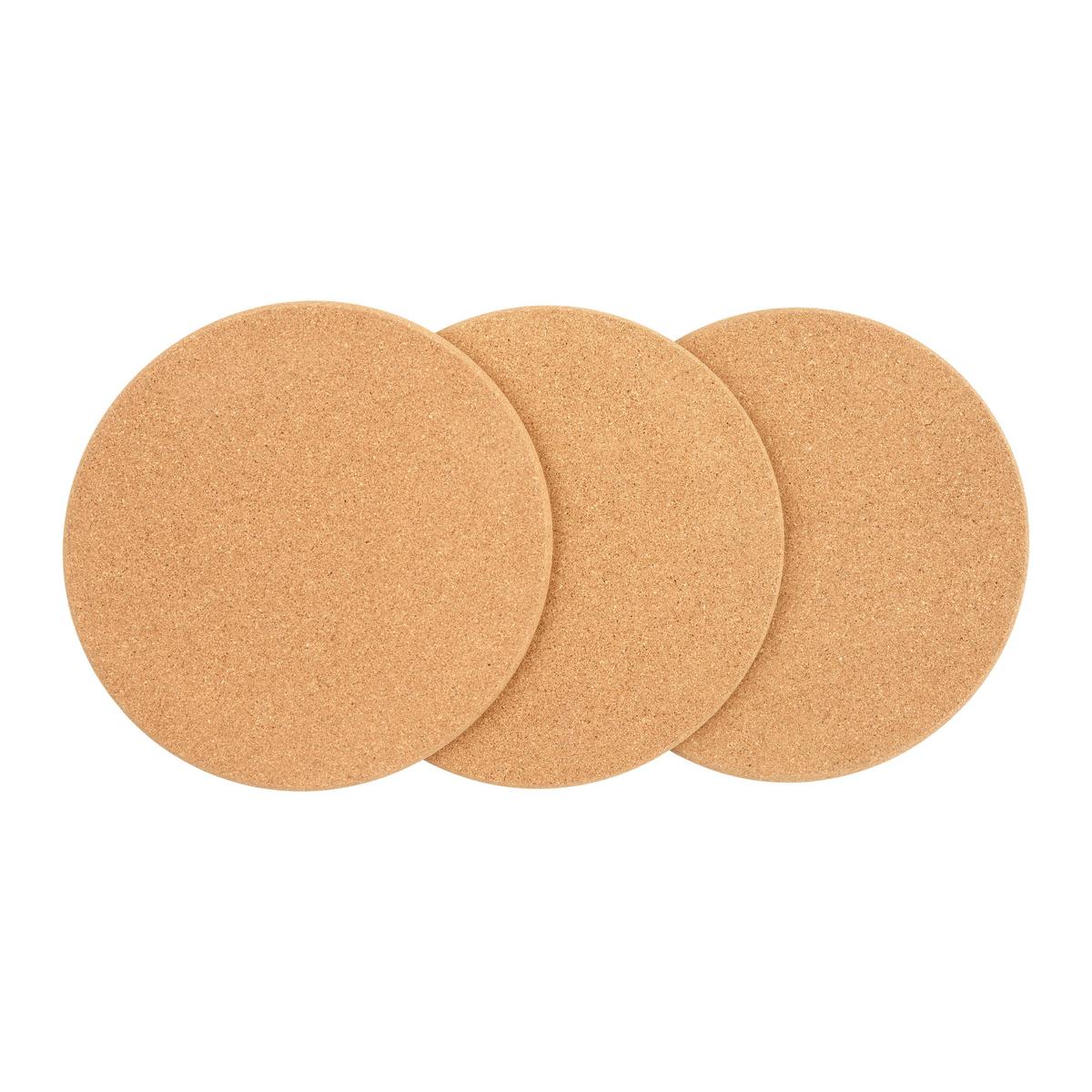 Suport termic pentru oală Corky 3/1 - culoare natur, Konventionell, lemn (19cm) - Mömax