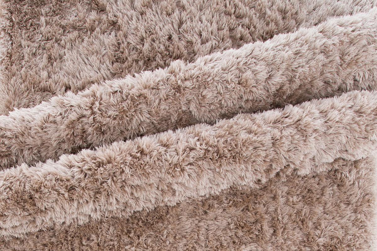 HOCHFLORTEPPICH GRACE - Beige, LIFESTYLE, Textil (160/230cm) - P & B