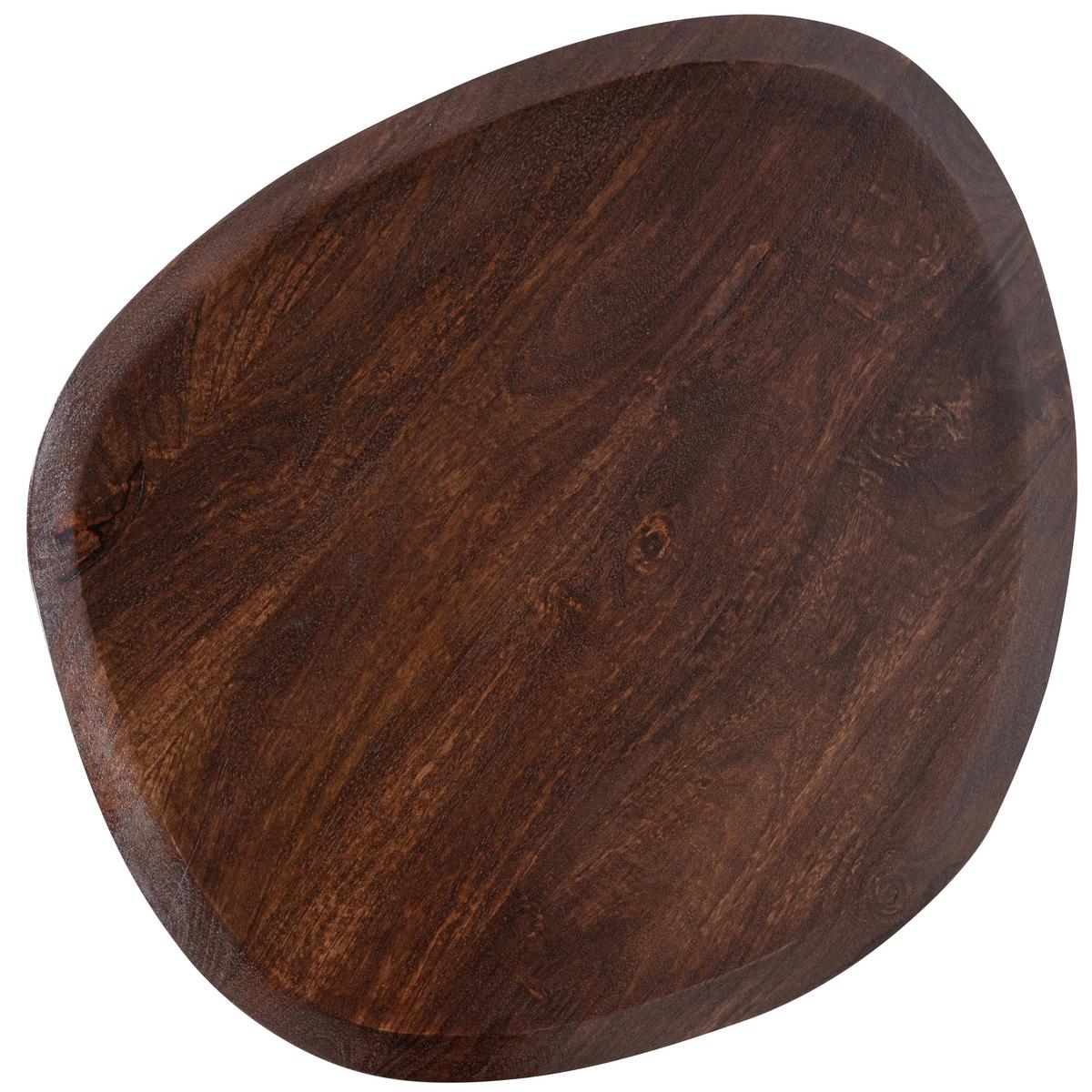 Couchtisch Posture Walnussfarben B: 53 cm - Walnussfarben, Design, Holz (60/53/51cm) - Livetastic