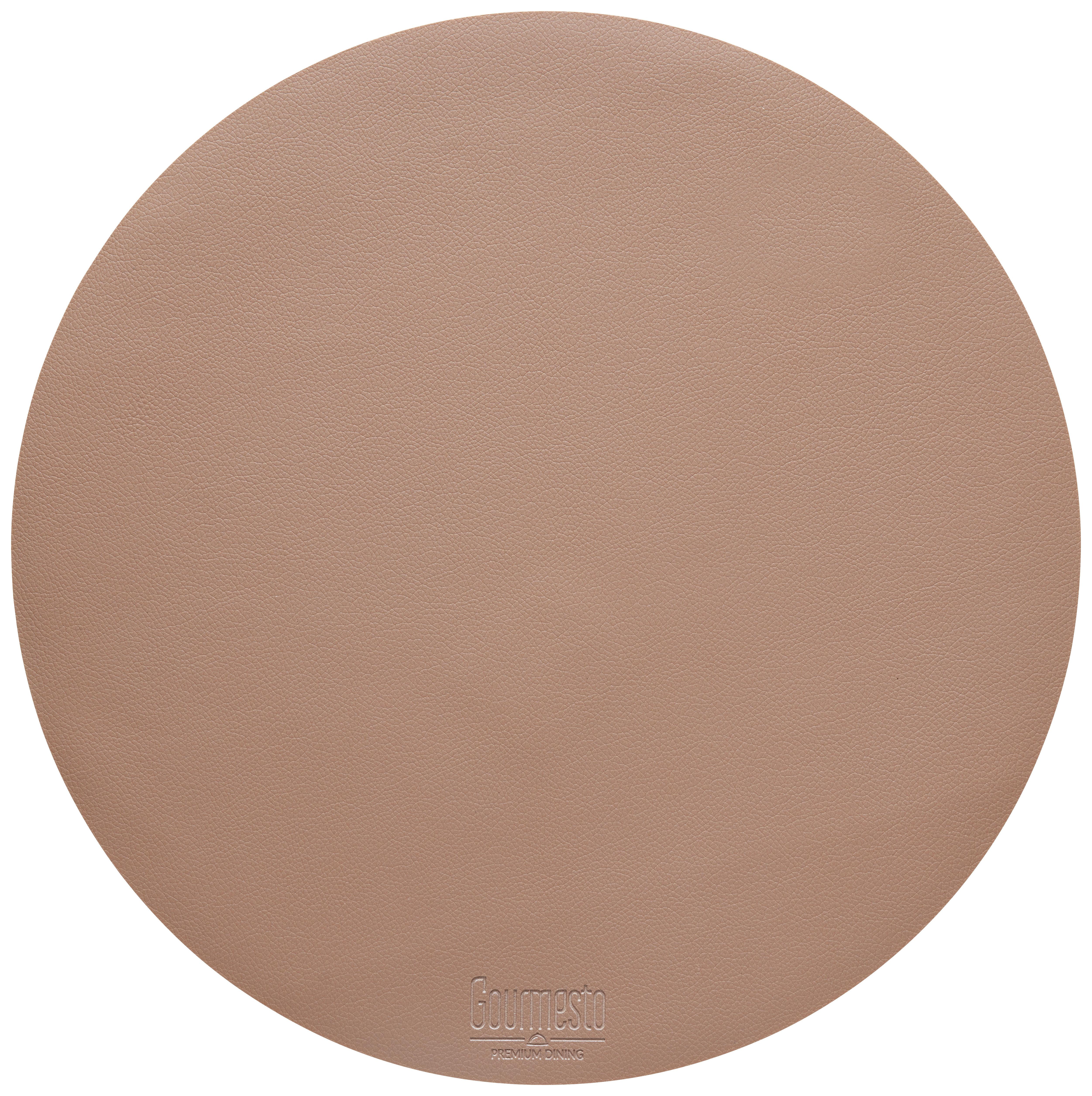 Tischset Livi Hellbraun - Hellbraun, MODERN, Kunststoff (40cm) - Gourmesto