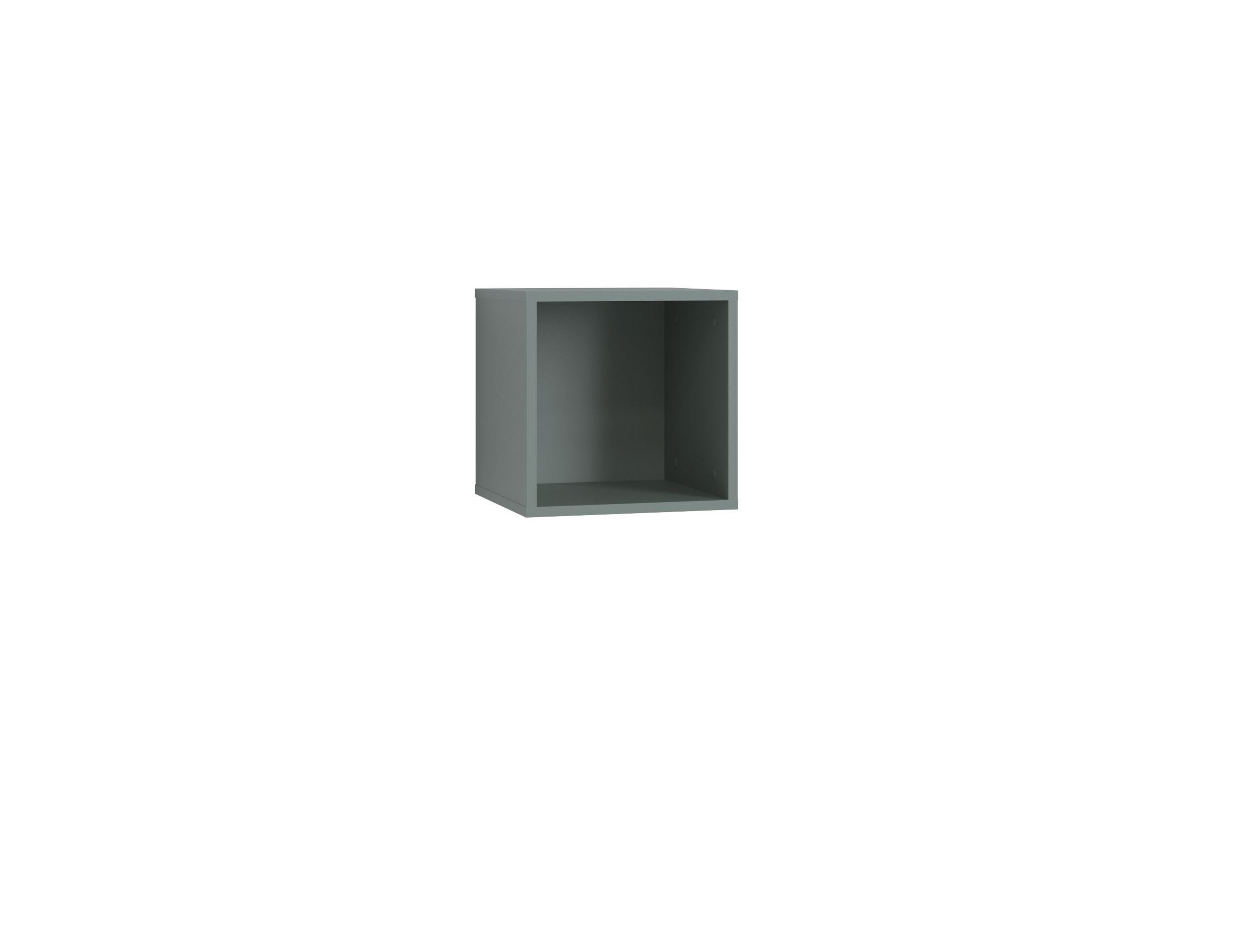 Fali-kiegészítő Elem Lugo - zöld, Modern, faalapú anyag (35,2/35,2/34,4cm) - Mömax