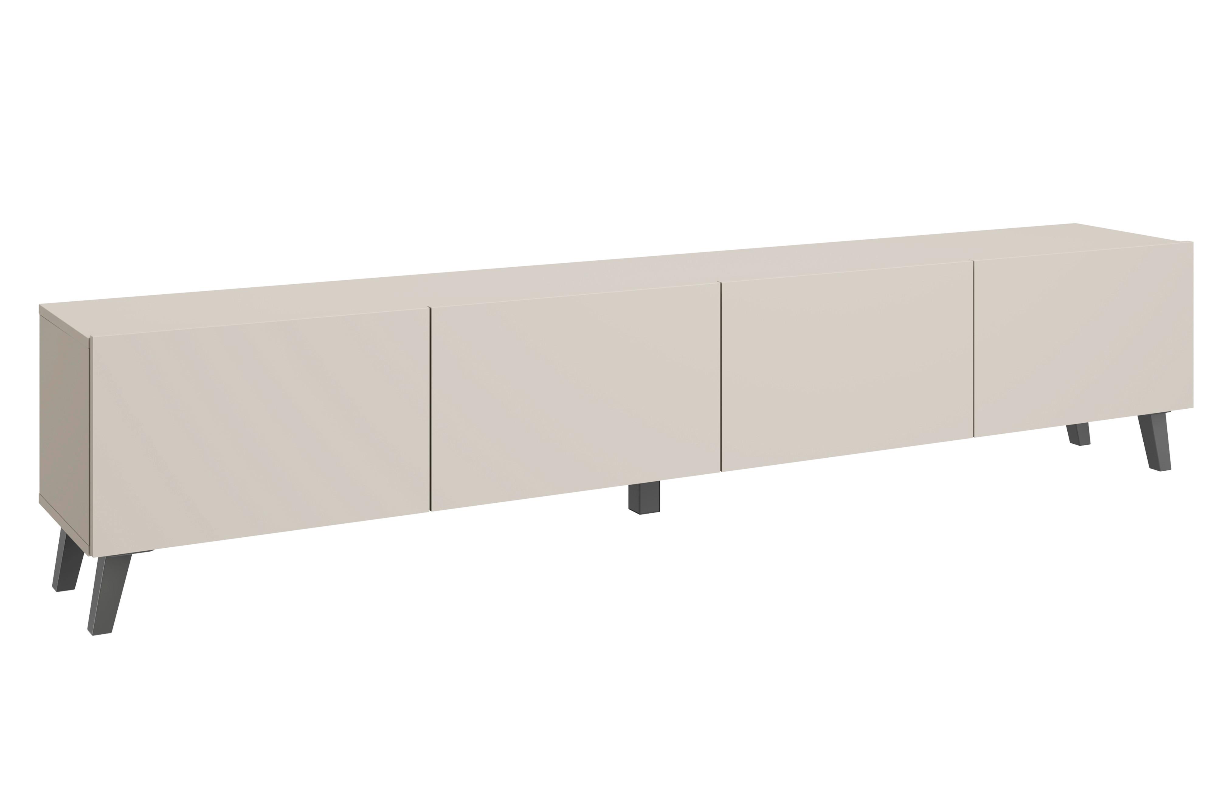 Lowboard Lowboard Phuket 190 - Kaschmir/Beige, Design, Holzwerkstoff/Kunststoff (190/40/32cm) - P & B