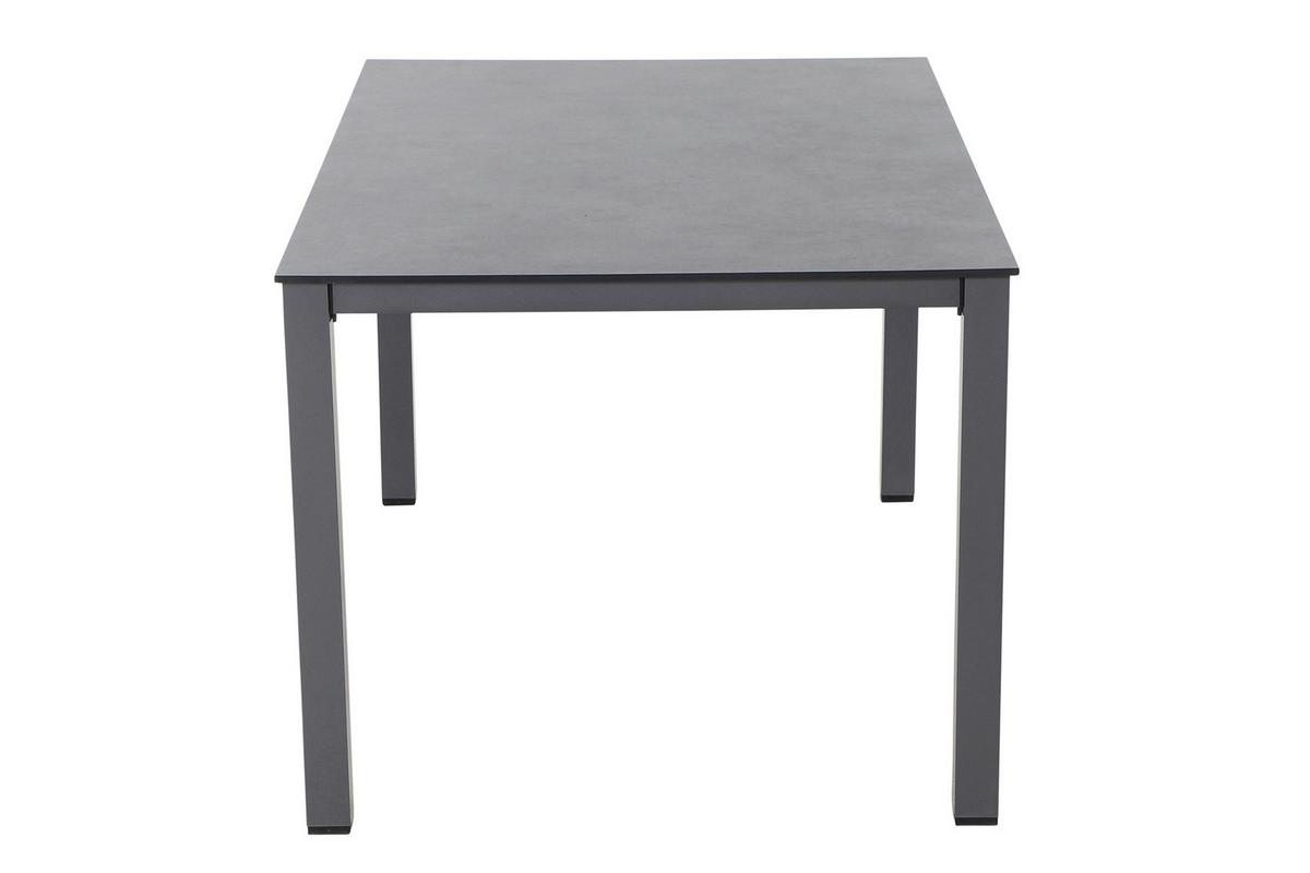 GARTENTISCH K95704 - Anthrazit, KONVENTIONELL, Holzwerkstoff/Kunststoff (160/90/72cm) - Siena Garden