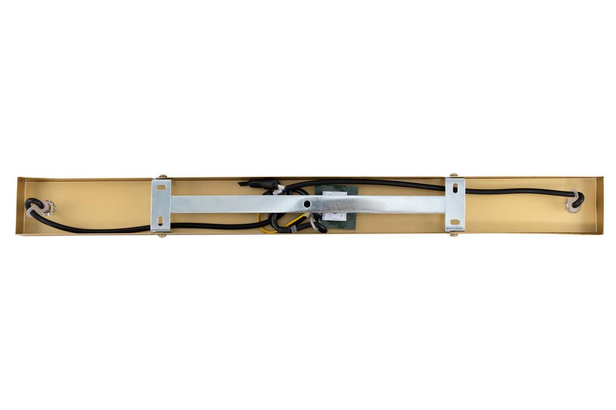 LAMPA WISZĄCA DORISA - kolor złoty, Design, metal (70/17/120cm) - Collett's Monde