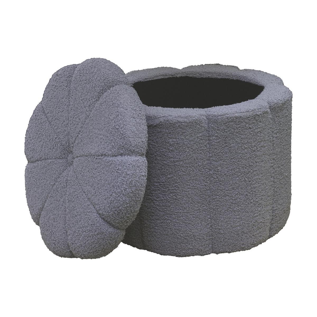 Ülőke Szürke Deho - szürke, Modern, faalapú anyag/textil (45/40cm)