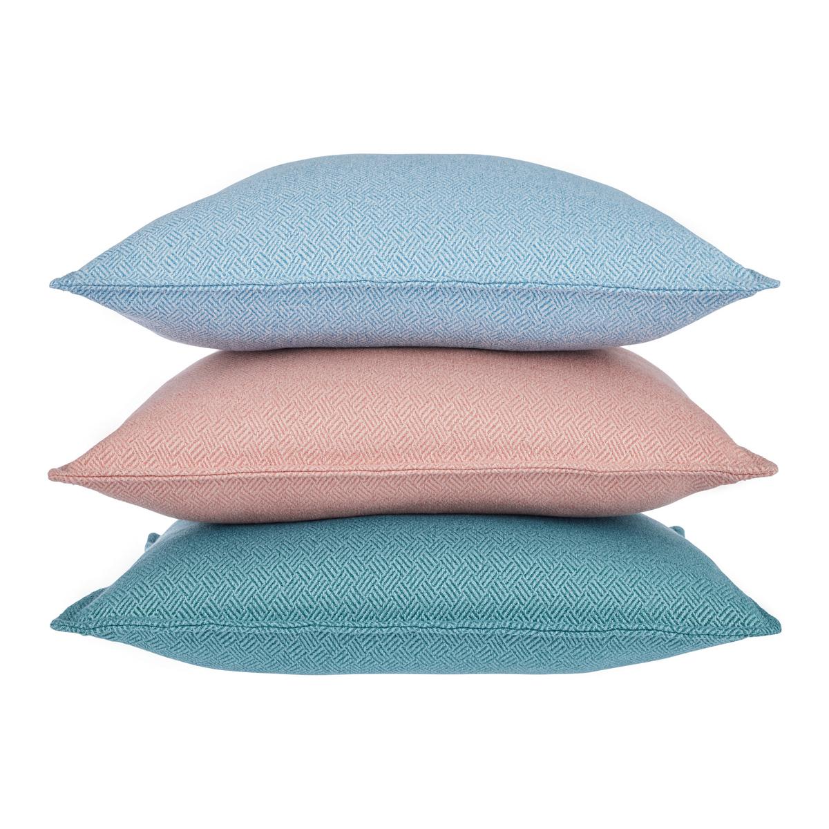 Outdoor-Kissen Geri Blau ca. 45x45cm - Blau, MODERN, Textil (45/45cm) - Mömax