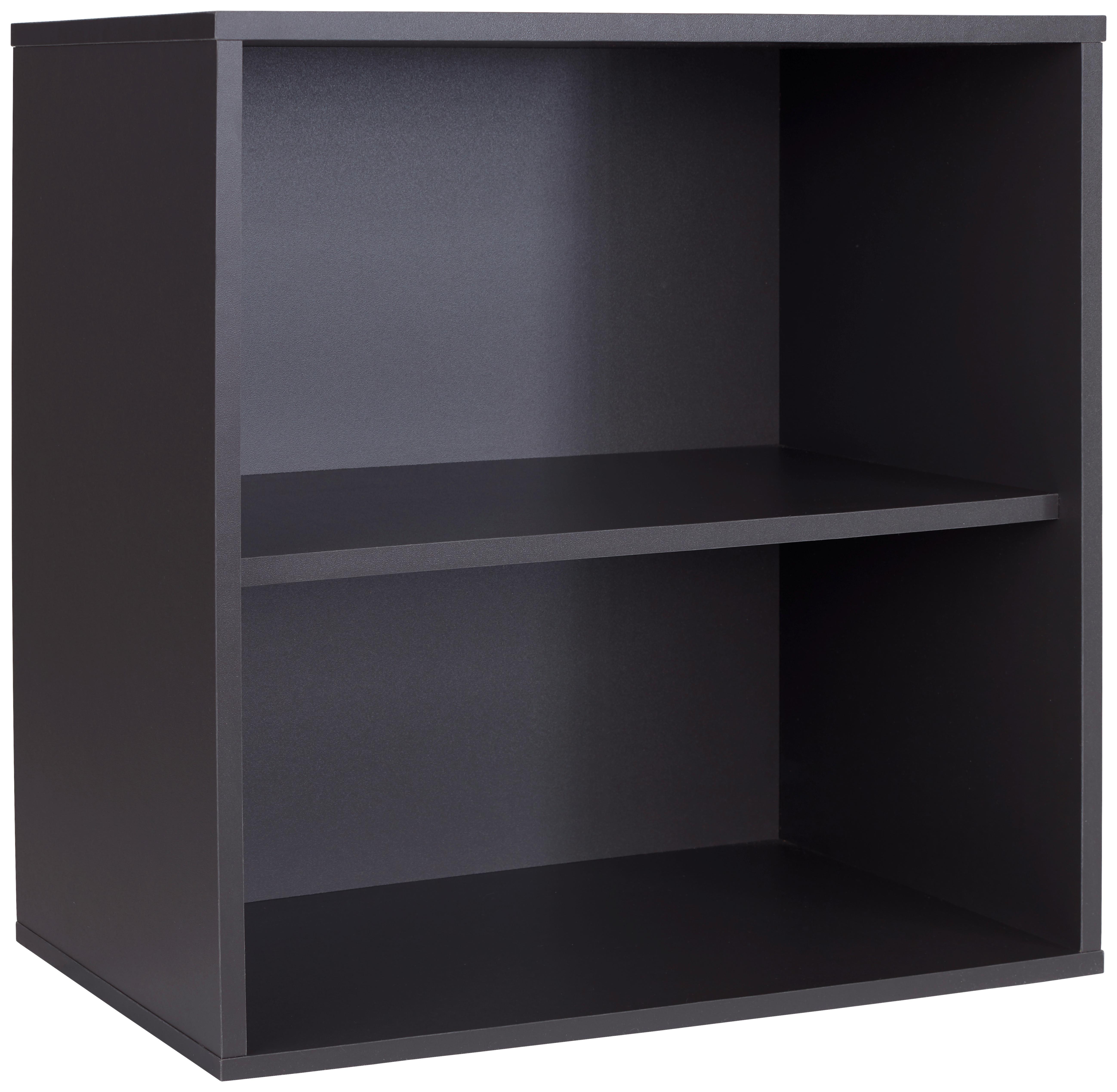 Regal Box - boje grafita, Moderno, drvni materijal (46/46/25cm) - Modern Living