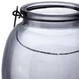 Windlicht Vintage - Hellgrau, MODERN, Glas (14,3/24cm) - Mömax modern living