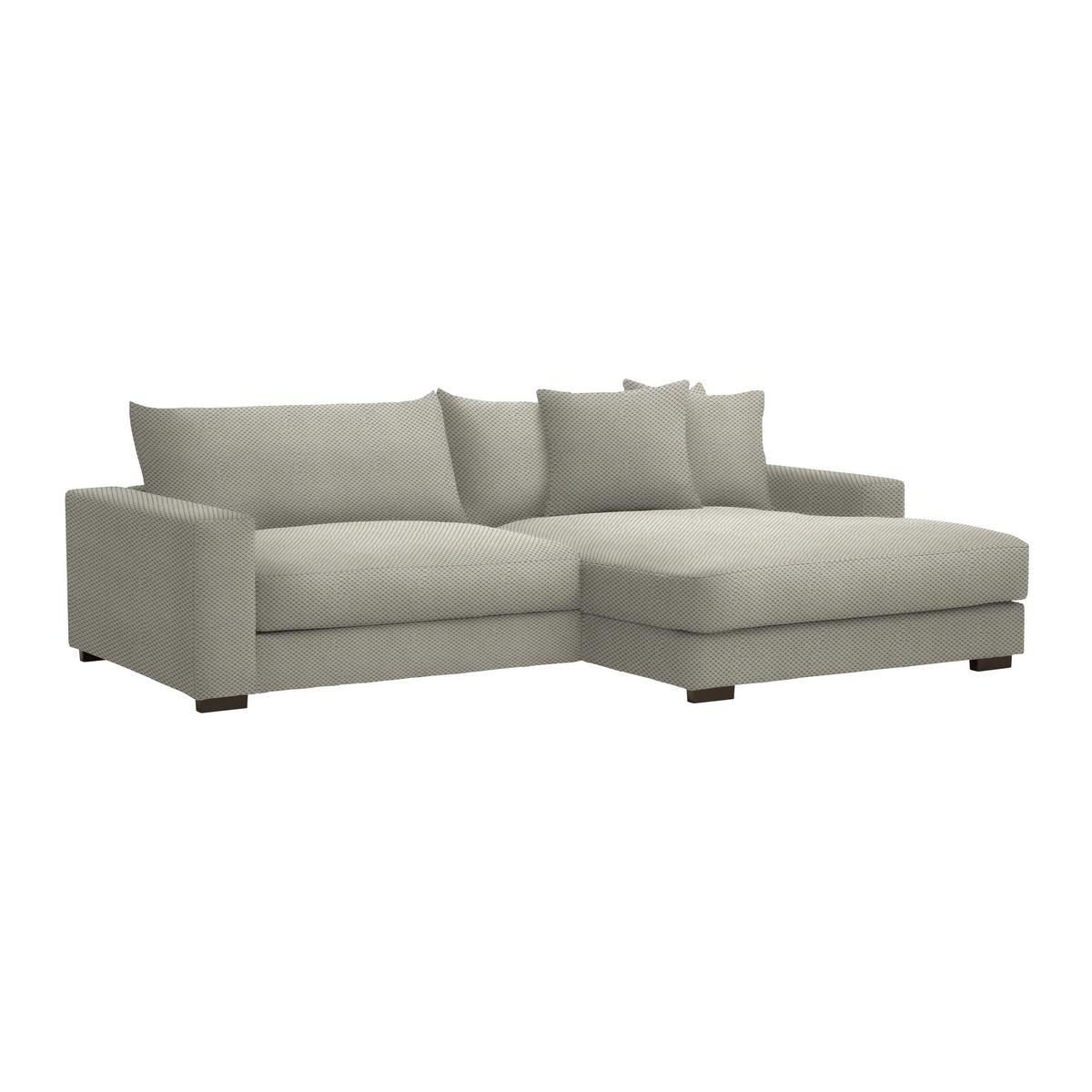 Ecksofa Pedro Taupe - Taupe, MODERN, Textil (265/83/180cm) - Mömax
