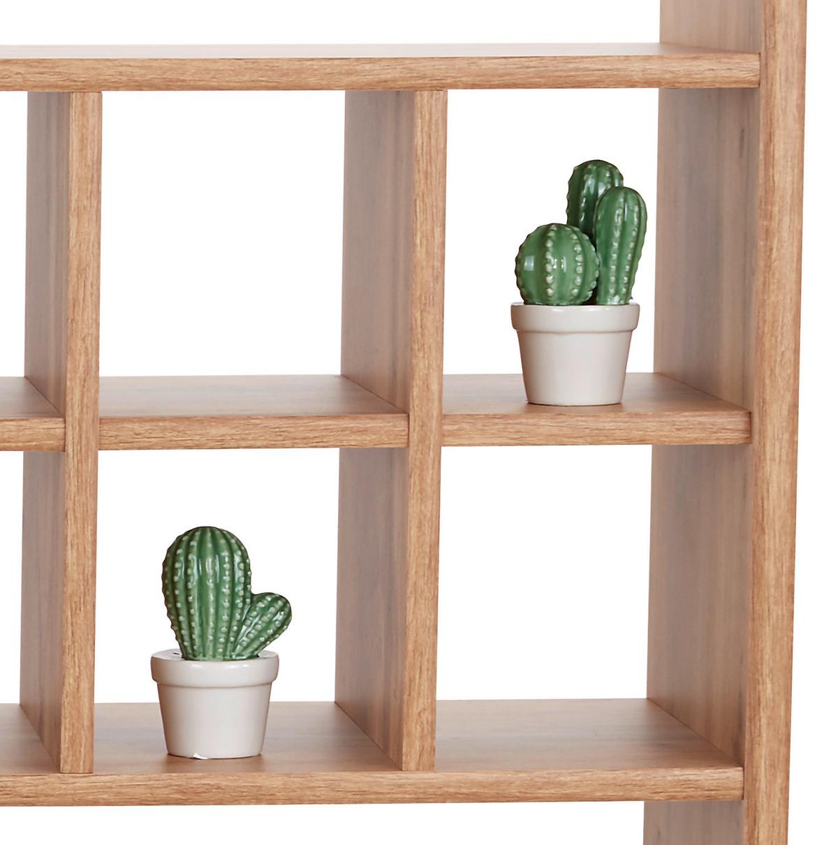 Etajeră Meggy - culoare lemn stejar, Modern, lemn (140/184/32cm) - Modern Living
