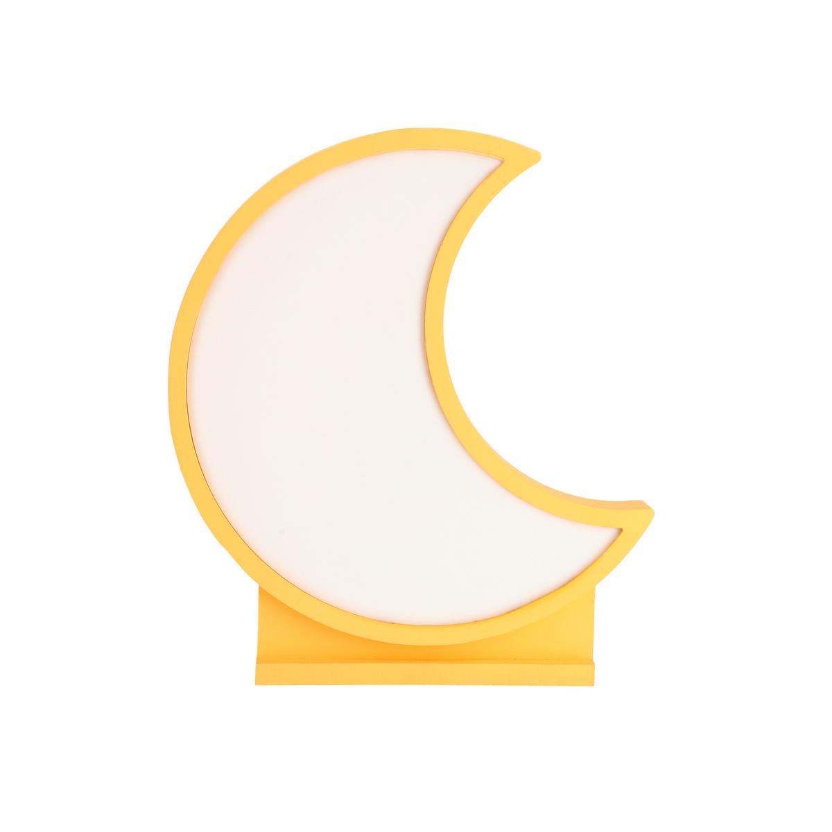Dječja Stolna Svjetiljka 41-10599 Moon - zlatne boje, Basics, drvni materijal/plastika (26/5/29.5cm)