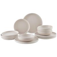 Serviciu de masă 12/1 Michi - crem, Modern, ceramică - Mömax