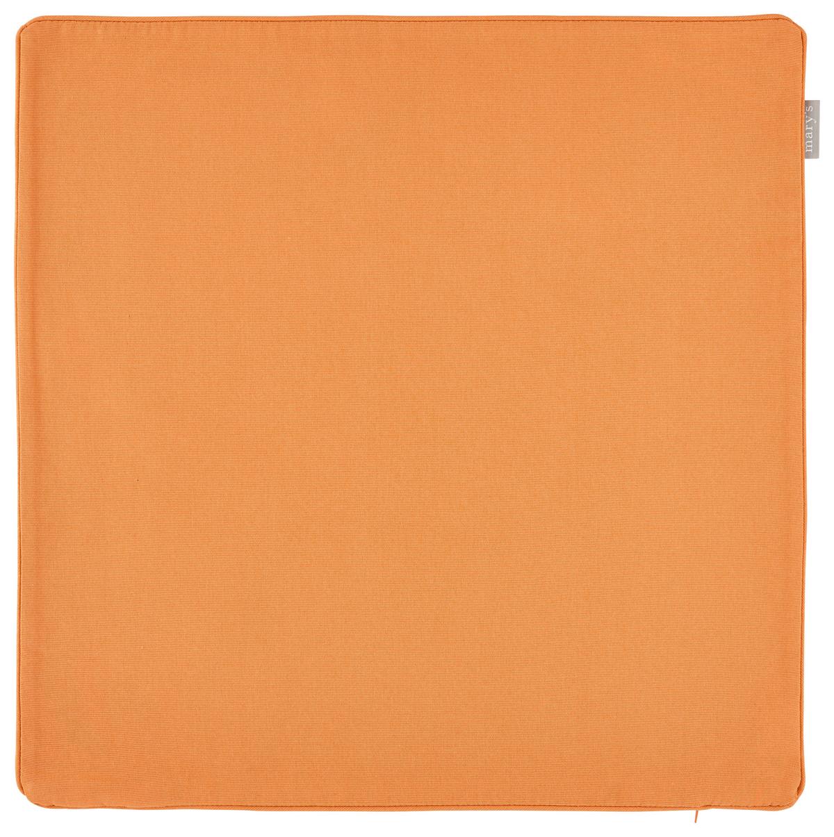 Kissenhülle Steffi in Orange ca. 50x50cm - Orange (50/50cm) - Modern Living