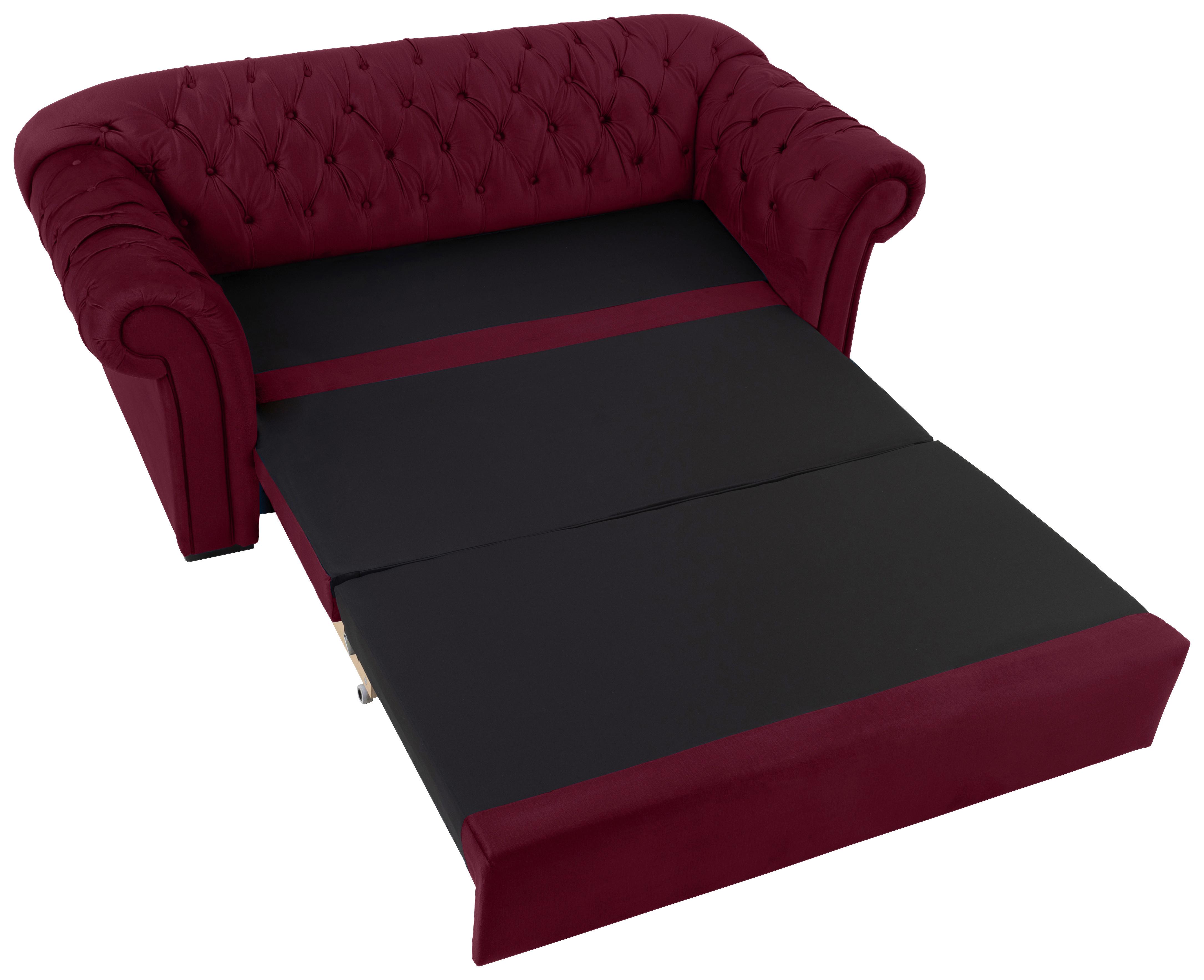 CANAPEA EXTENSIBILĂ CUPIDO - roșu, Design, textil (213/86/99cm) - Mömax