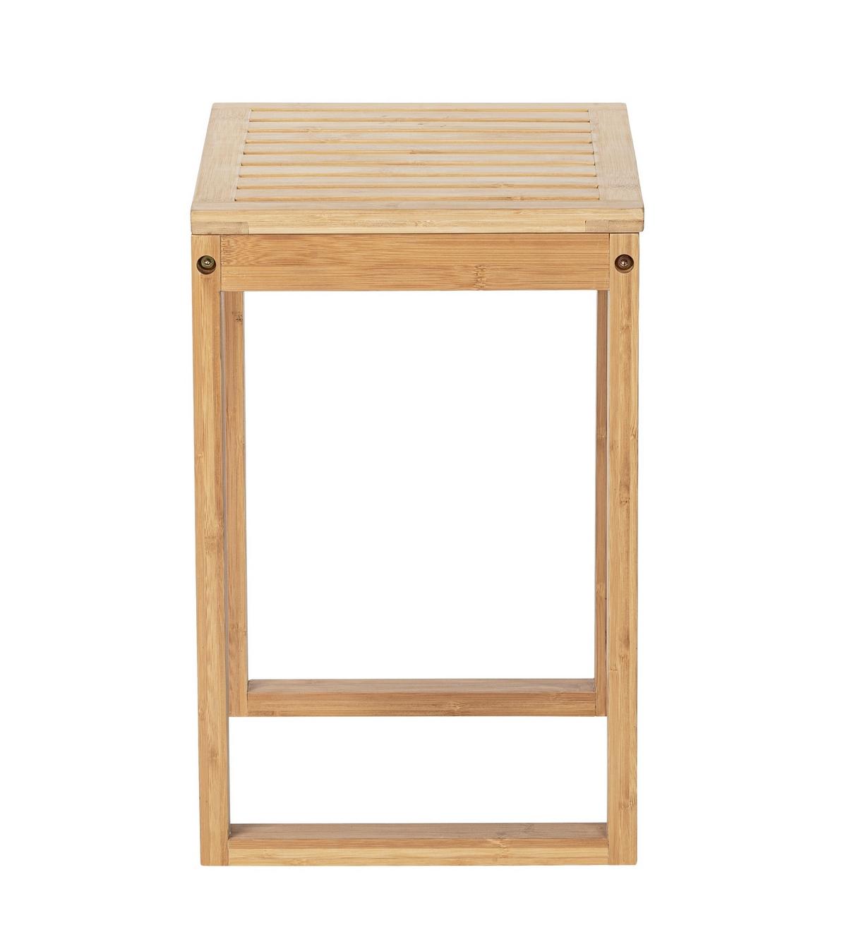 Hocker in Naturfarben - Naturfarben, KONVENTIONELL, Naturmaterialien (40/30/46cm) - Mömax