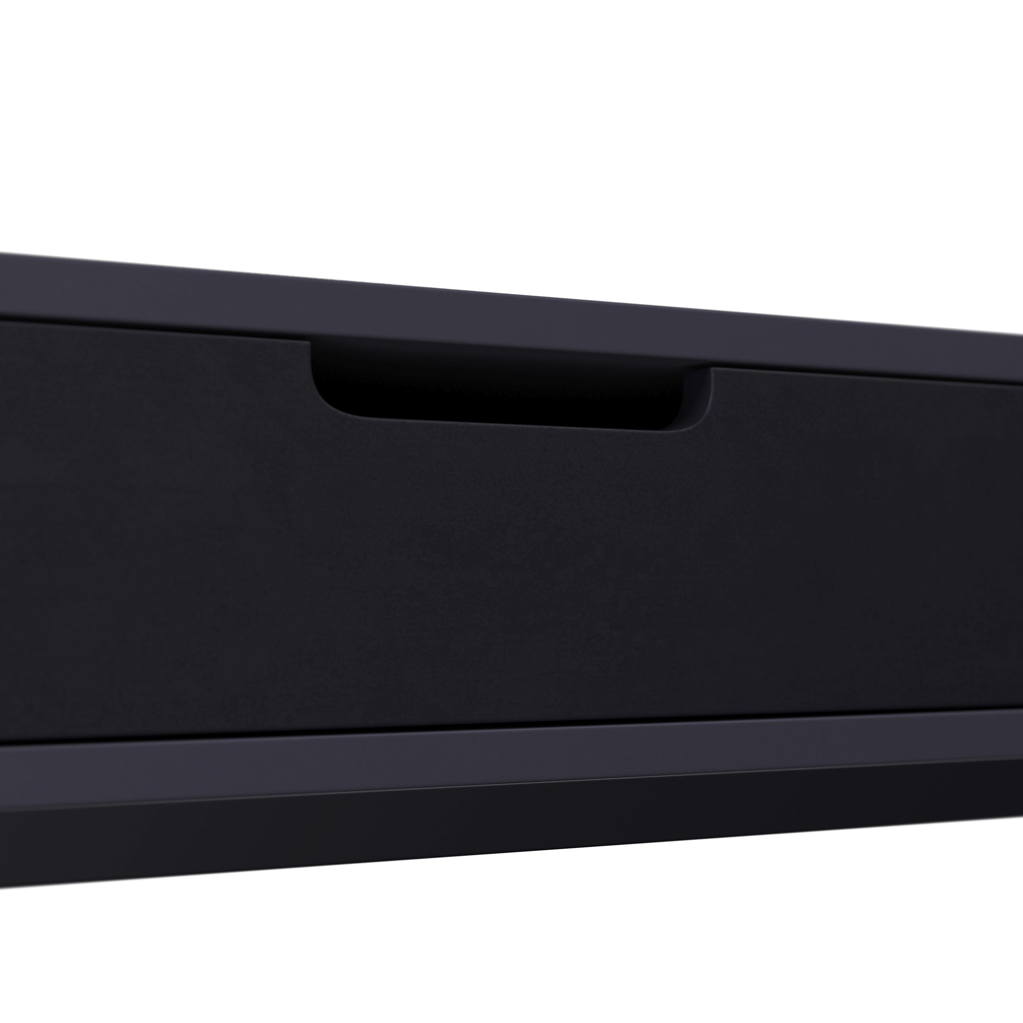 KONSOLBORD SOPHIA - svart, Modern, metall/trämaterial (120/78/40cm) - Bessagi Home