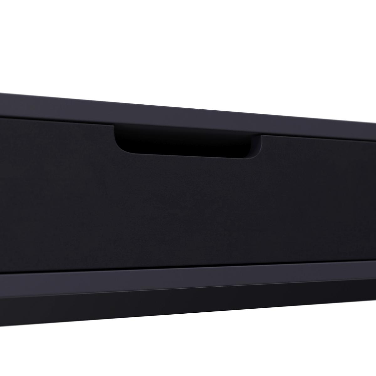 Konsolentisch Sophia Schwarz Metall/MDF - Schwarz, MODERN, Holzwerkstoff/Metall (120/78/40cm) - Bessagi Home