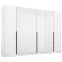 Ormar S Klasičnim Vratima Artemis - bijela/siva, Moderno, staklo/drvni materijal (271/210/54cm) - Modern Living