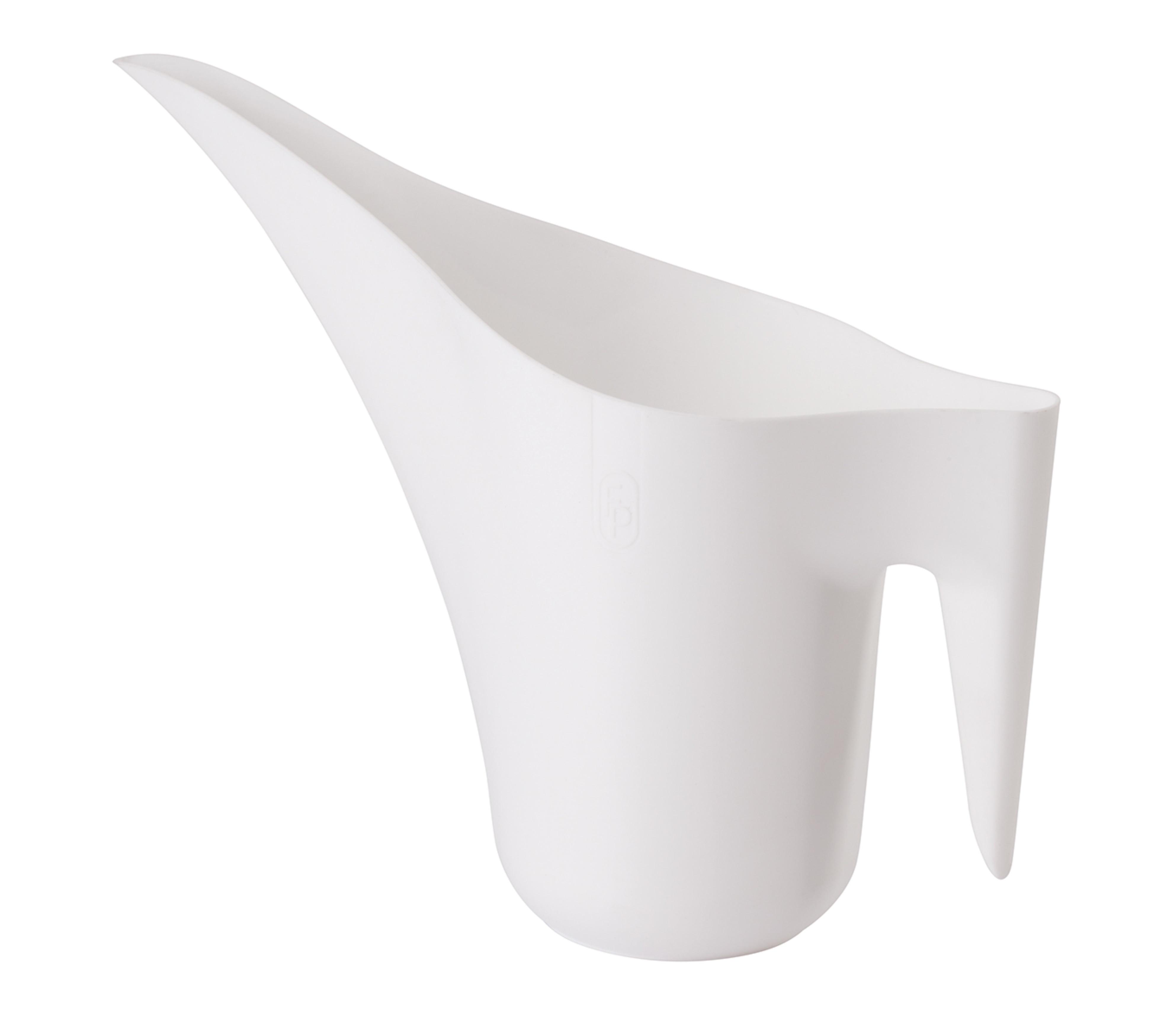 Gießkanne Designo Weiß ca. 1,2 l - Weiß, KONVENTIONELL, Kunststoff (25,5/12/22cm) - Mömax