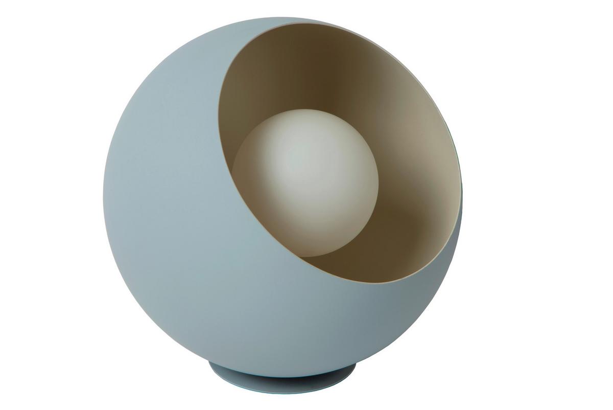 LAMPA STOŁOWA 51500/20/68 - DOREDOS - niebieski, Design, metal (20/20/20cm) - Lucide