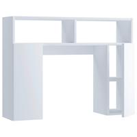 Kopalniški Regal Tinoli S, Bela - bela, Moderno, leseni material (76/61/20cm) - MID.YOU