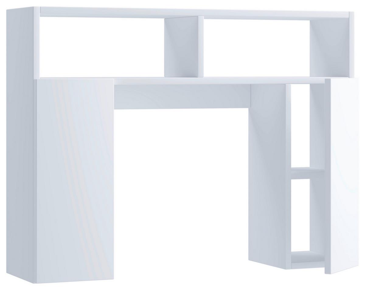 Kopalniški Regal Tinoli S, Bela - bela, Moderno, leseni material (76/61/20cm) - MID.YOU