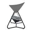 HAMMOCK HOLIDAY - ljusgrå/antracit, Modern, metall/textil (234,5/201/131,3cm) - Mömax