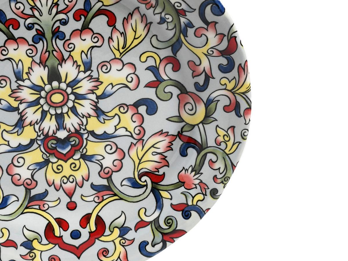 Jedilni Servis Arabesque, 18-Delni - večbarvno, Basics, keramika - Creatable