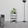 RULLVAGN PAUL -BASED/SB- - svart, Modern, metall/plast (44/85/26cm) - Based