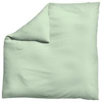 Bettdeckenbezug Woven Satin Hellgrün ca. 200x200cm - Hellgrün, Basics, Textil (200/200cm) - Schlafgut