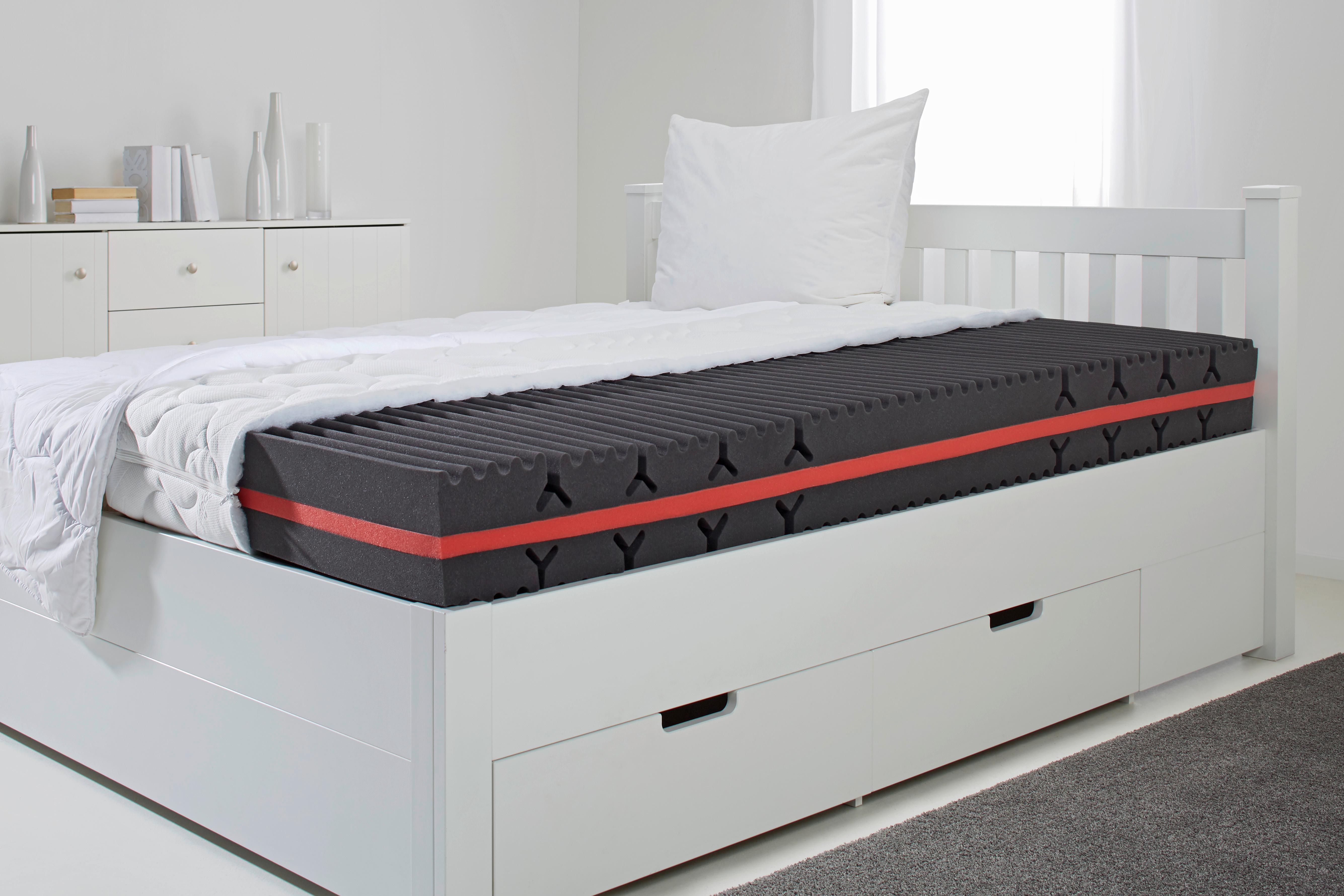 Madrac Od Komforne Pjene Siena -Top- - bijela, tekstil (140/200cm) - Nadana
