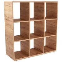 Etajeră Fontana FTR01 - culoare lemn stejar, Modern, material pe bază de lemn (108,8/110,2/35cm) - Modern Living