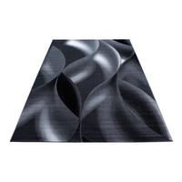 Webteppich Plus Black Schwarz ca. 200x290cm - Schwarz, KONVENTIONELL, Textil (200/290cm) - Novel