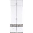 Nastavek Za Omaro Aalen-extra - aluminij/siva, Konvencionalno, umetna masa/leseni material (91/39/54cm) - Mömax modern living Nastavek Za Omaro Aalen-extra - aluminij/siva, Konvencionalno, umetna masa/leseni material (91/39/54cm) - Mömax modern living