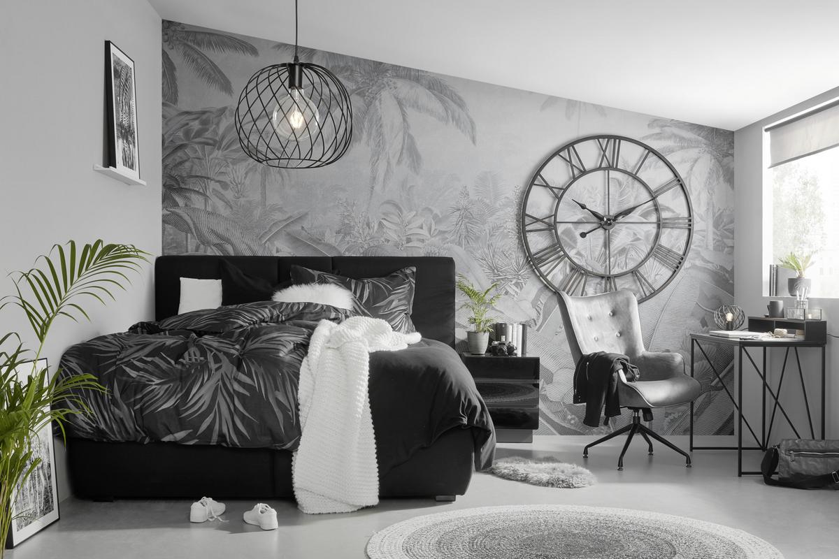 Klemmrollo Daylight in Grau ca. 120x150cm - Grau, Modern (120/150cm) - Modern Living