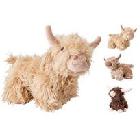 Ajtótámasz Cow - bézs/barna, textil