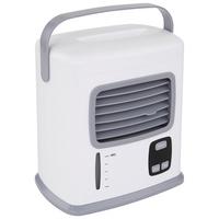 SCHŁADZACZ POWIETRZA TOLLY - biały/szary, tworzywo sztuczne (17,7/19,5/12,35cm) - Insido