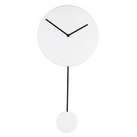 ZEGAR 8500048 - biały, Basics, tworzywo sztuczne (30/63/4cm) - Zuiver