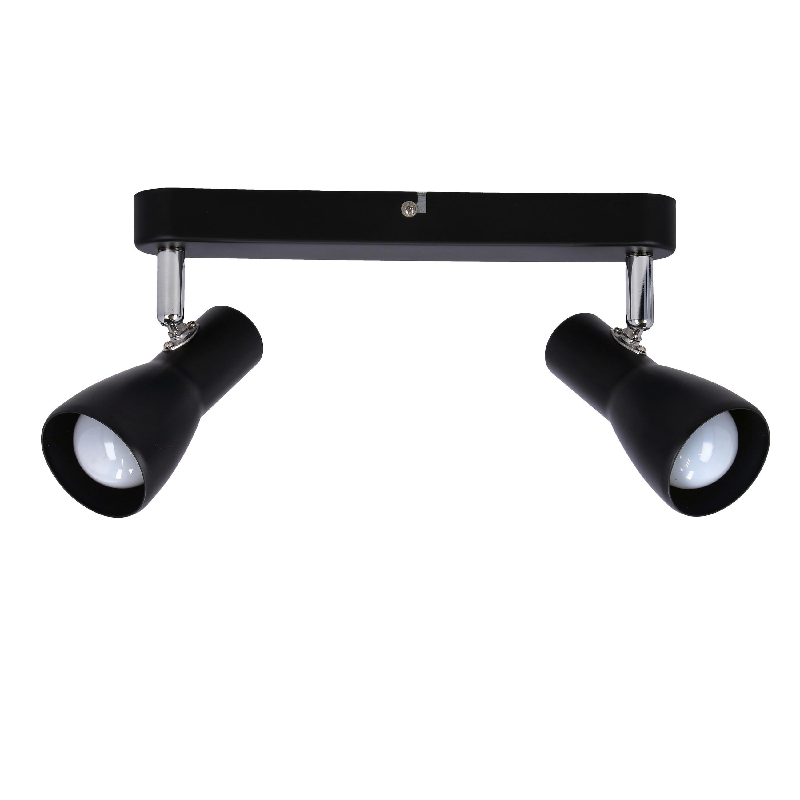 Reflektor Picardo - crna, Trend, metal (36/6/15cm)