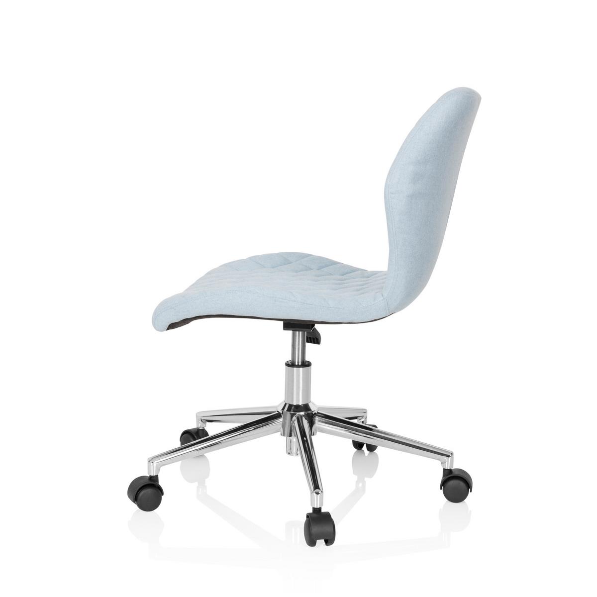 Mladinski Vrtljivi Stol Joy Ii, Svetlo Modra - svetlo modra, Basics, umetna masa/tekstil (47/73-83/43cm) - MID.YOU
