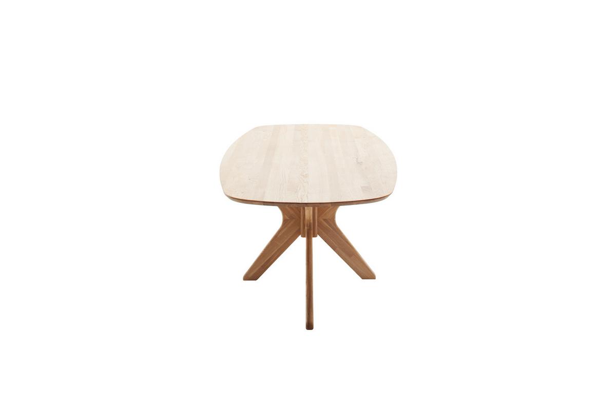 Esstisch Jefferson Wildeiche Echtholz - Wildeiche, MODERN, Holz (180/75/90cm) - Premium Living