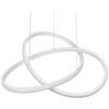 LED-HÄNGLAMPA MAXIMILIAN - vit, Klassisk, metall/plast (50/50/150cm) - Mömax